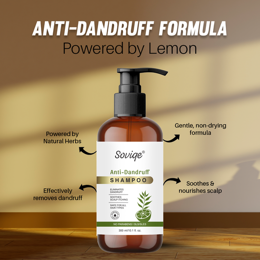Soviqe_Anti-Dandruff & Scalp Care Shampoo 300ml