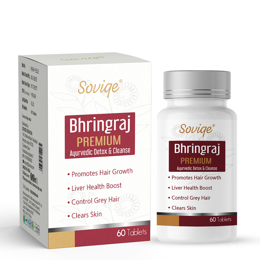 Soviqe Organic Bhringraj - 60 Tablets