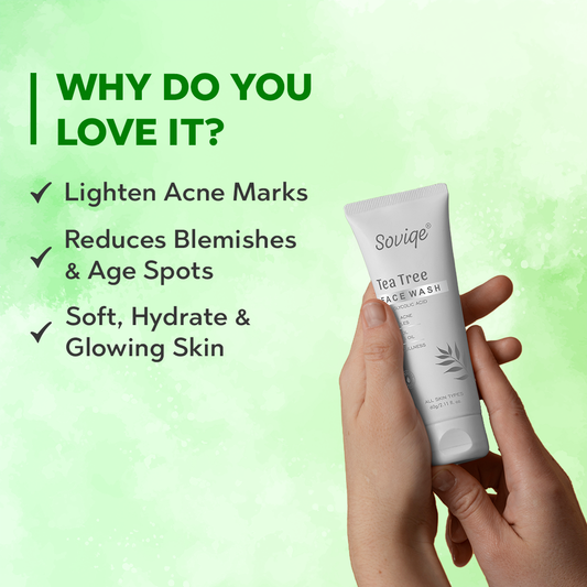 Tea Tree Face Wash 60g