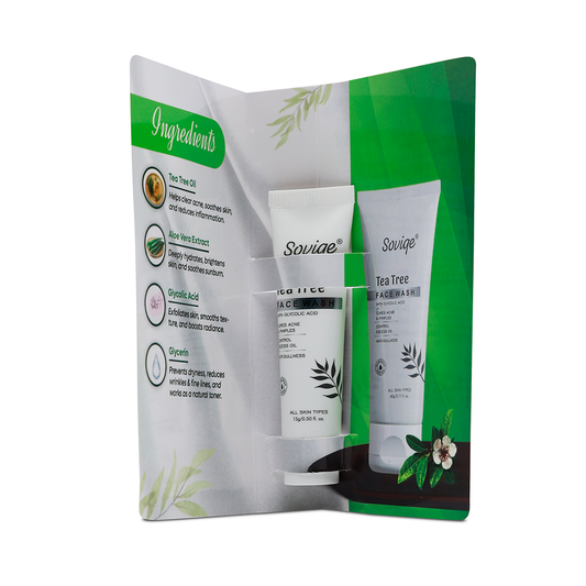 Tea Tree Facewash – Sample Size for Trial Use 15gm