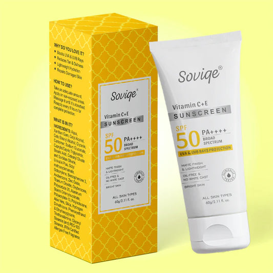Vitamin C+E sunscreen SPF 50