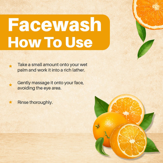 how to use facewash