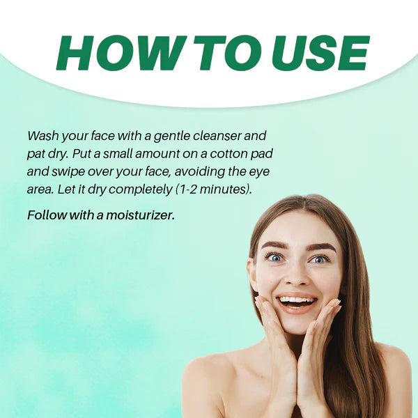 salicylic acid toner uses tips