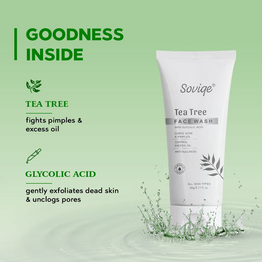 tea tree face wash ingredients