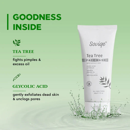 tea tree face wash Ingredients