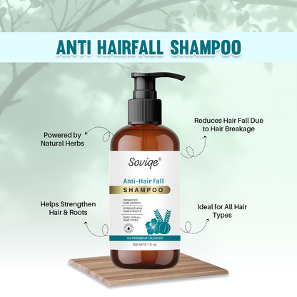 Soviqe Anti-Hairfall Shampoo 300ML