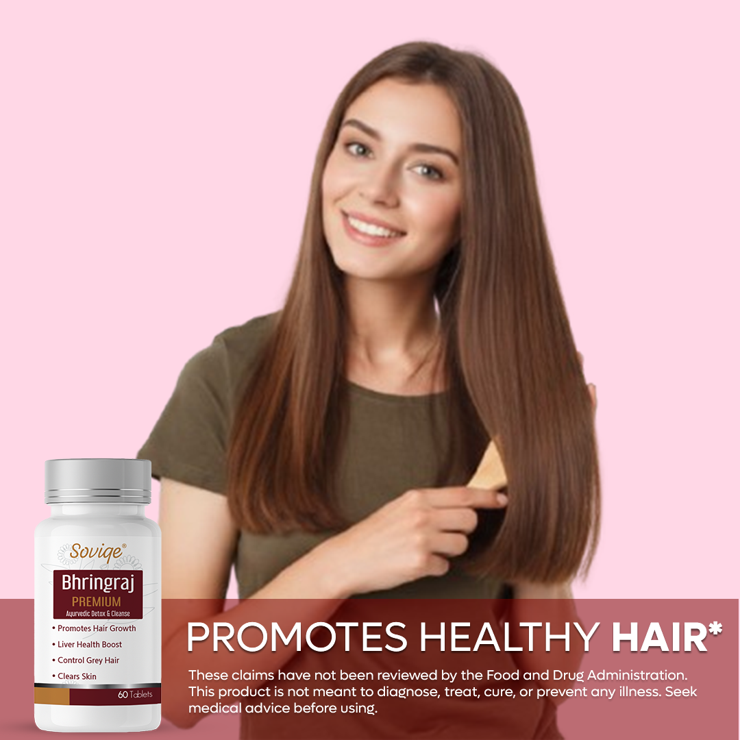 Bhringraj Tablets 500mg (60 Veg Capsules)