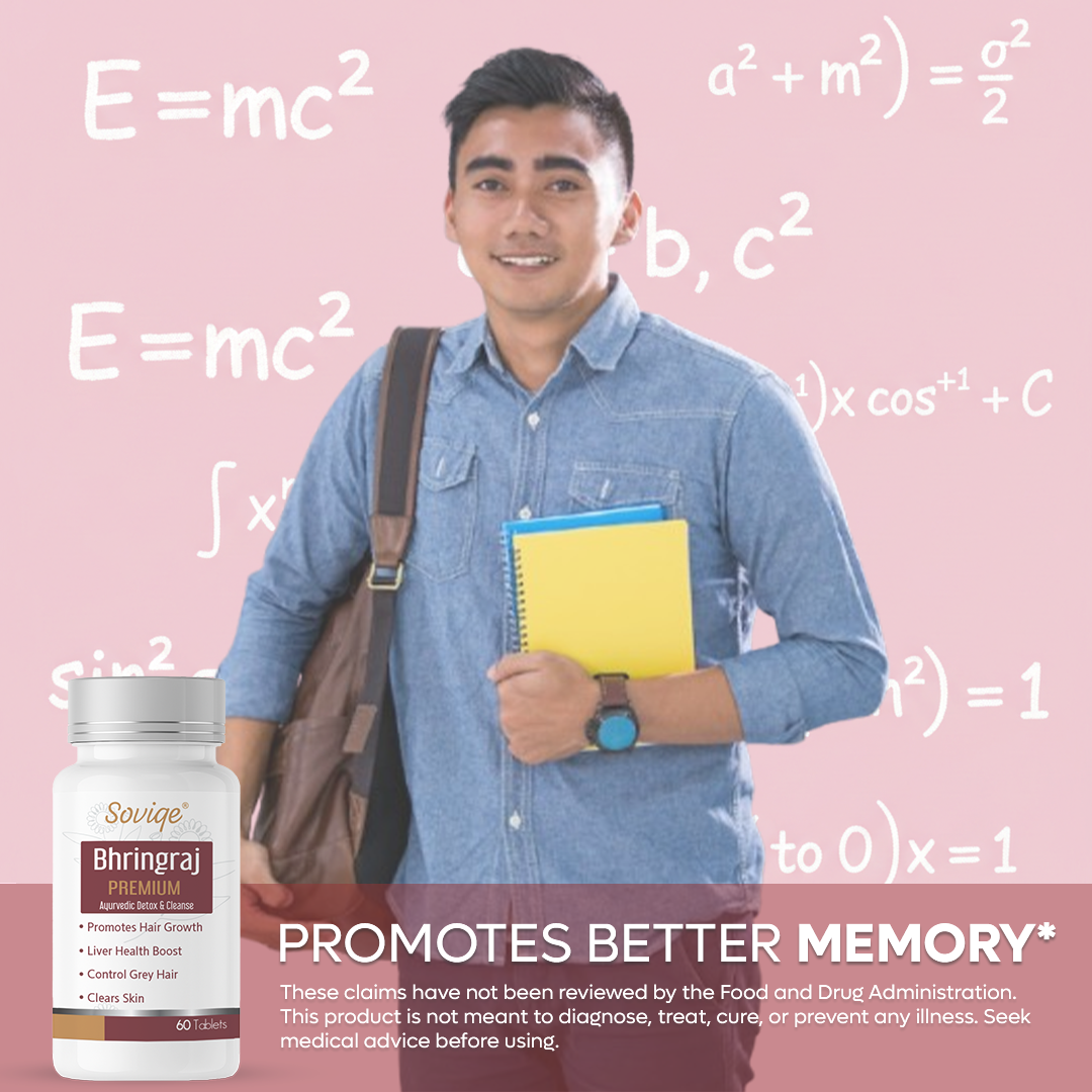 Bhringraj Tablets 500mg (60 Veg Capsules)