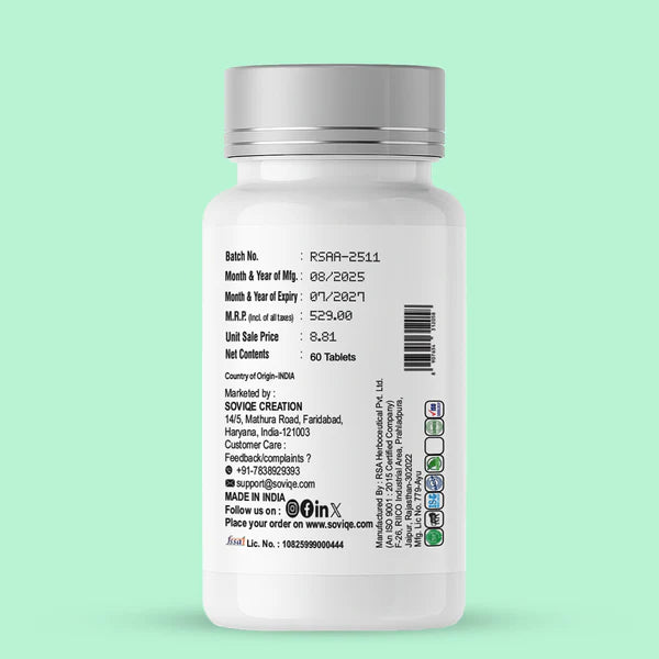 Gokshura packaging details