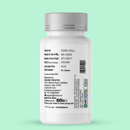 Gokshura Tablets 60 Veg Capsules