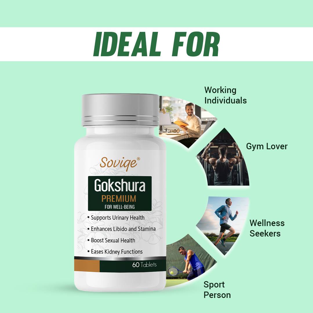 Gokshura Tablets 60 Veg Capsules