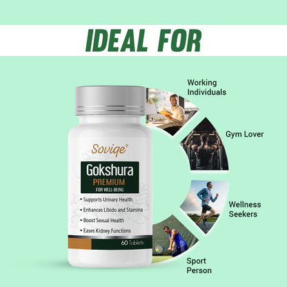 Gokshura Tablets 60 Veg Capsules