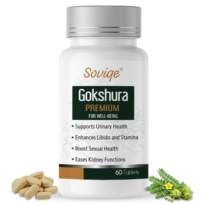 Gokshura Tablets 60 Veg Capsules