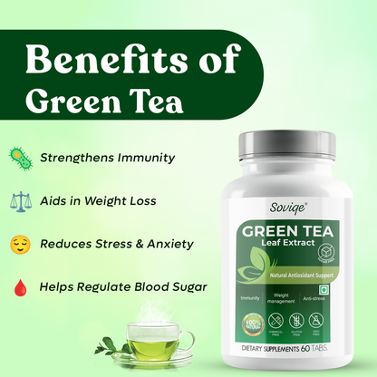 Soviqe Green Tea 60 Tablets