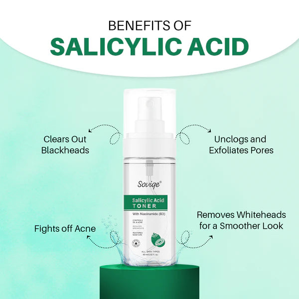 Salicylic acid toner benefits