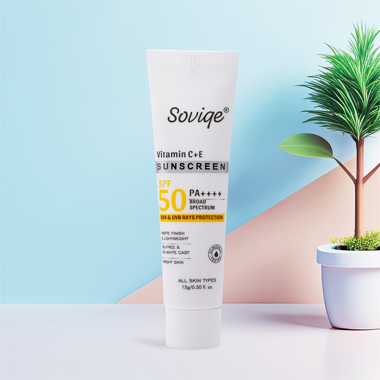 Lightweight SPF 50 Sunscreen Sample Product for Testing 15g