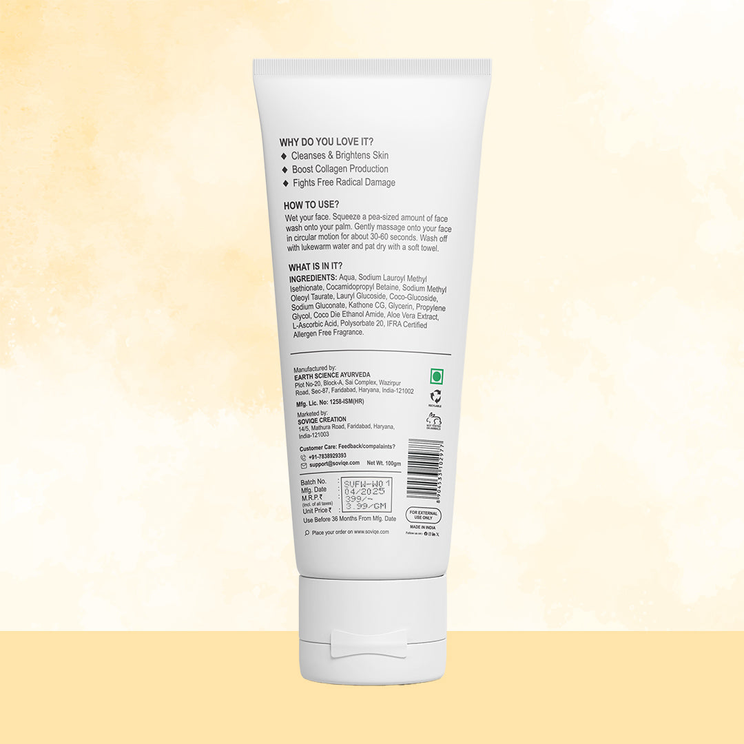 Vitamin C+E Face Wash 100g