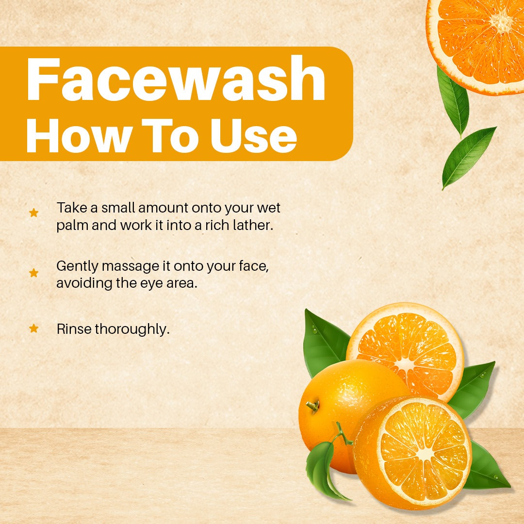 how to use facewash