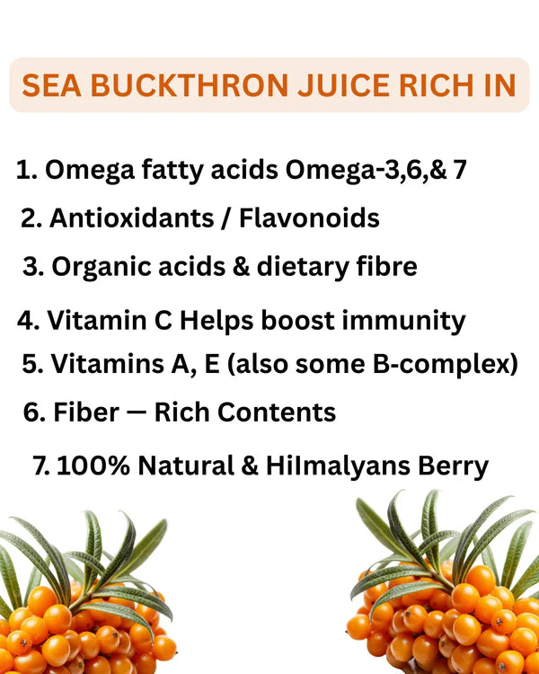 sea buckthorn juice vitamin 