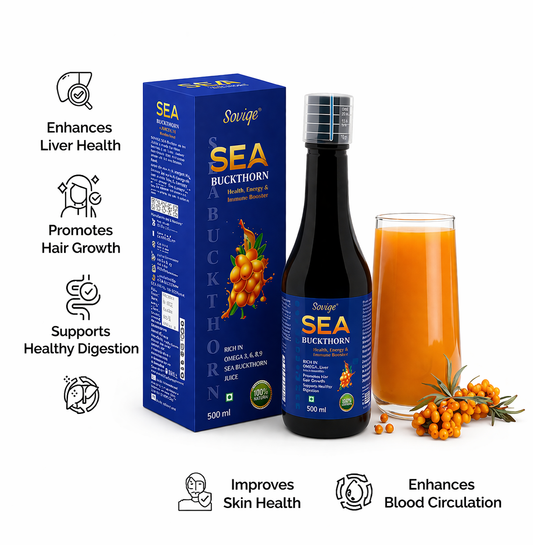 100% Pure Himalayan Sea Buckthorn Juice 500ml