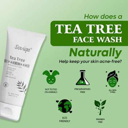 tea tree face wash Certificates
