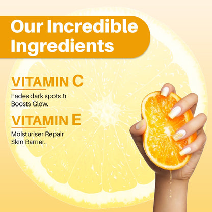 vitamin c+E face wash ingredients